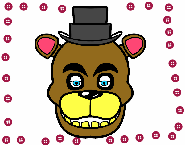 Cara de Freddy de Five Nights at Freddy's