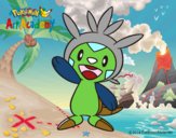 Chespin saludando