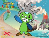 Chespin saludando