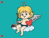 Cupido en una nube