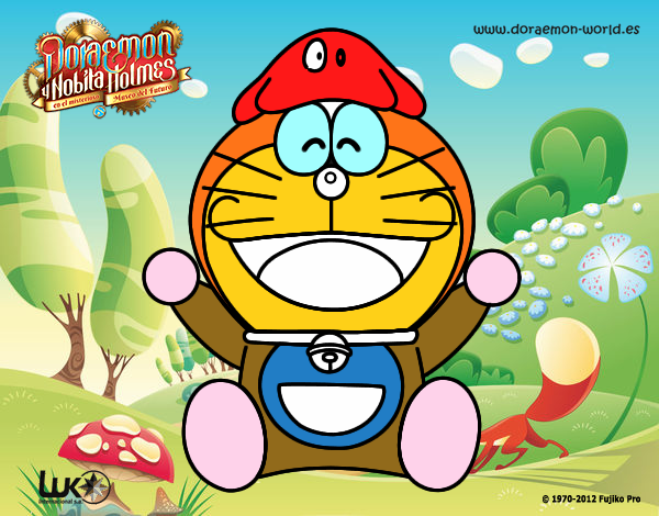 Doraemon feliz