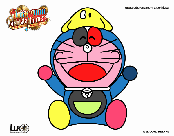 Doraemon feliz