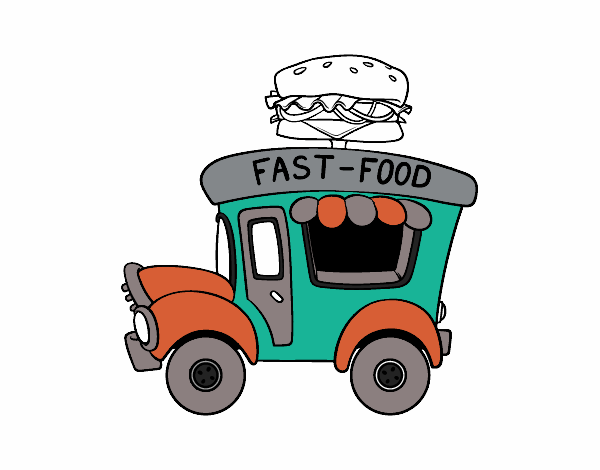 Food truck de hamburguesas