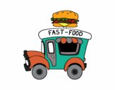 Food truck de hamburguesas