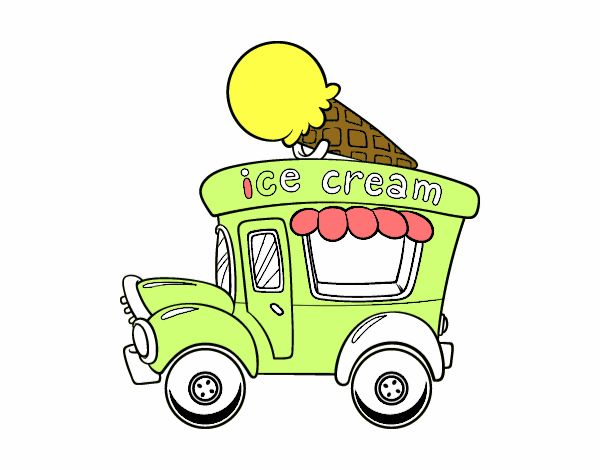 Food truck de helados