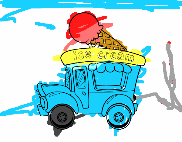 Food truck de helados