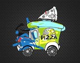 Food truck de pizza