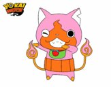 Jibanyan guiñando el ojo