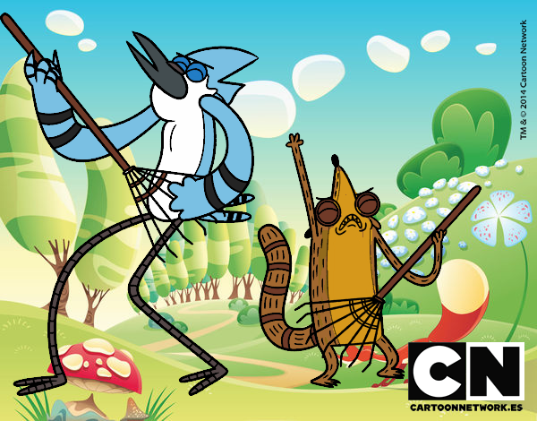 Mordecai y Rigby