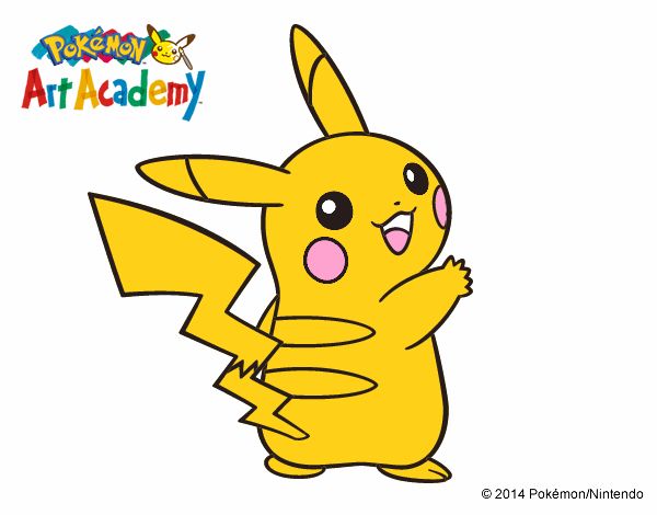 Pikachu de espaldas