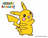 Pikachu de espaldas