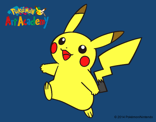 Pikachu en Pokémon Art Academy