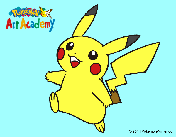 Pikachu en Pokémon Art Academy