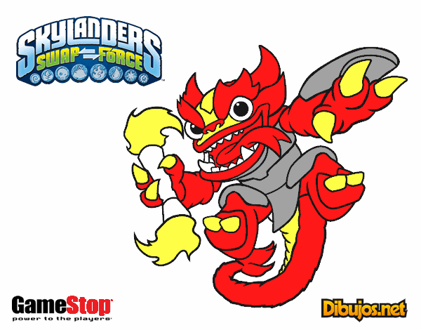 Skylanders Swap Force Fire Kraken