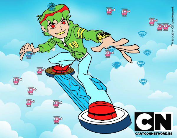 Ben 10 skateboard