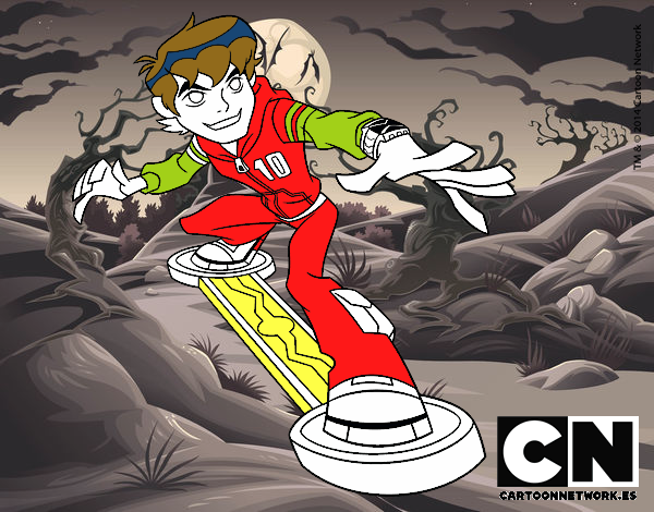 Ben 10 skateboard