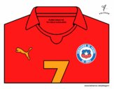 Camiseta del mundial de fútbol 2014 de Chile