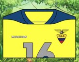 Camiseta del mundial de fútbol 2014 de Ecuador