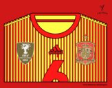 Camiseta del mundial de fútbol 2014 de España