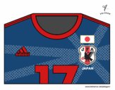 Camiseta del mundial de fútbol 2014 de Japón