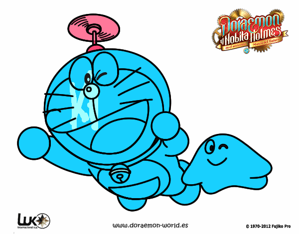 Doraemon volando