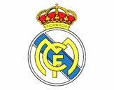 Dibujo Escudo del Real Madrid C.F. pintado por realmadri