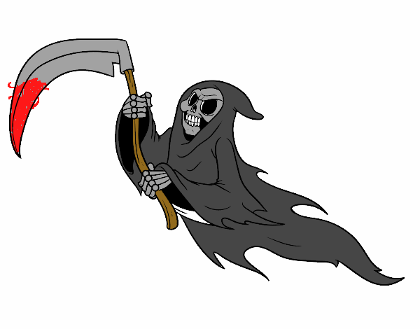 Dibujo Fantasma de la muerte pintado por camilito12