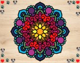 Dibujo Mandala reunión pintado por SEINTIM