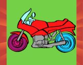 Dibujo Motocicleta pintado por paduck