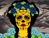 Mujer calavera mejicana