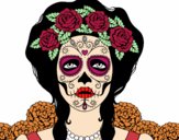 Mujer calavera mejicana