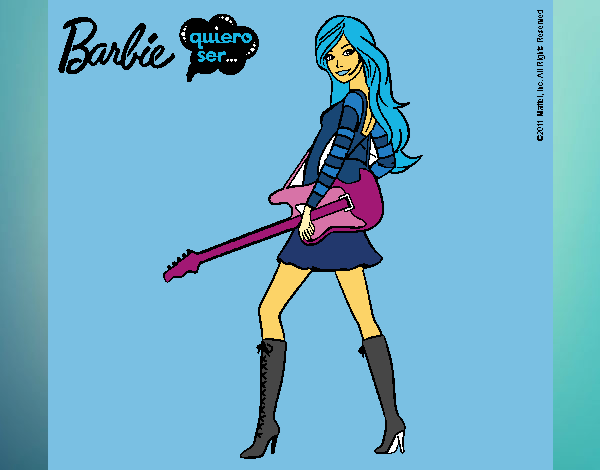 Barbie la rockera