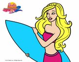 Barbie va a surfear