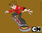 Ben 10 skateboard