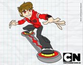 Ben 10 skateboard