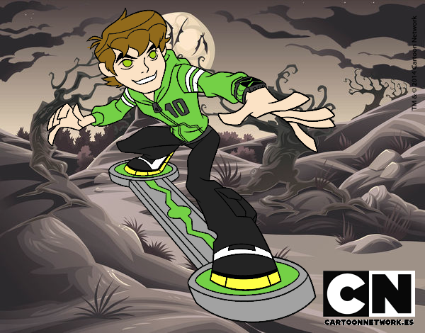 Ben 10 skateboard