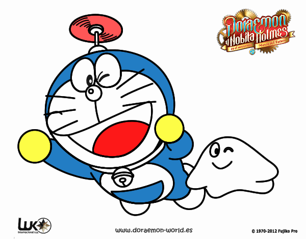 Doraemon volando