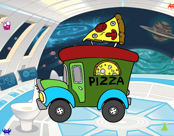 Food truck de pizza