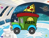 Food truck de pizza