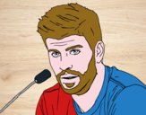 Gerard Piqué en rueda de prensa