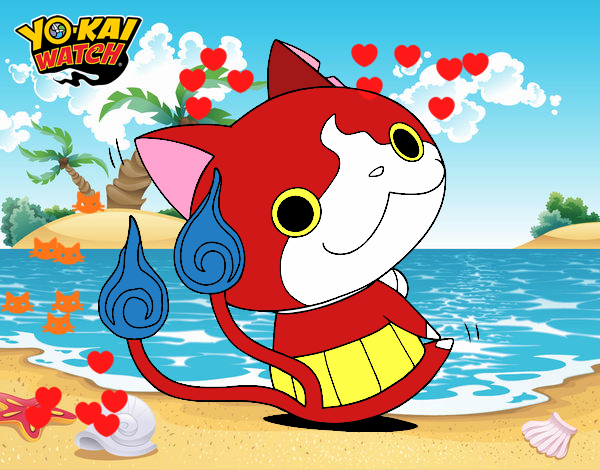 Jibanyan sentado