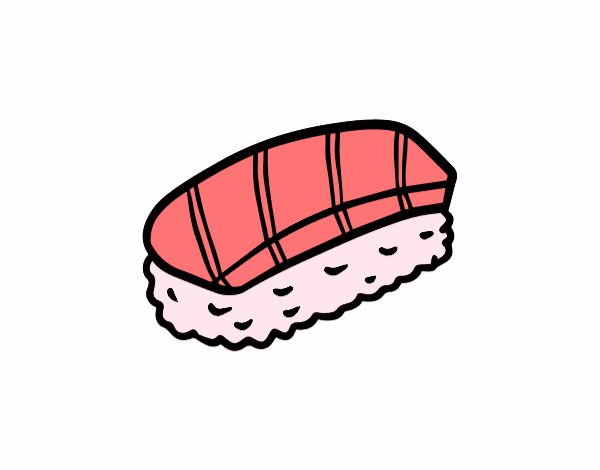 Niuri de salmón con pulpo,berenjena y lechuga
