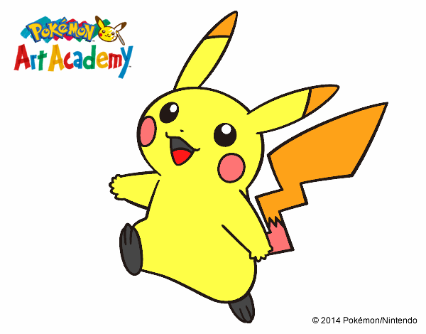 Pikachu en Pokémon Art Academy