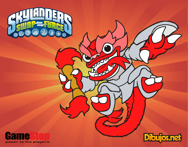 Skylanders Swap Force Fire Kraken