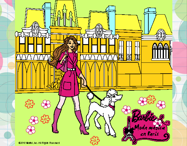 Barbie y su perrita