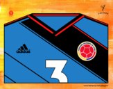 Camiseta del mundial de fútbol 2014 de Colombia