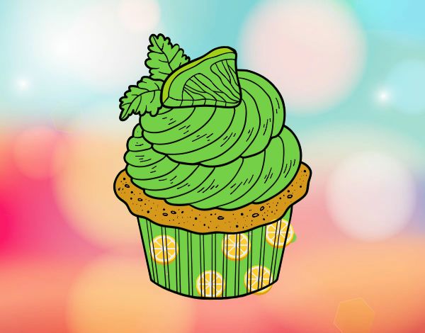 Cupcake de limón