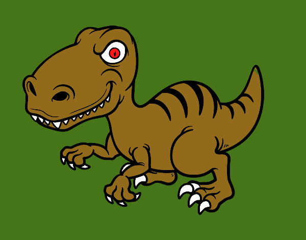 Dinosaurio velociraptor