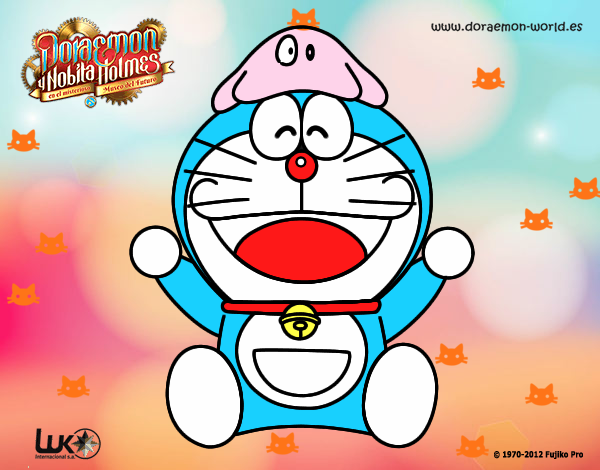 Doraemon feliz