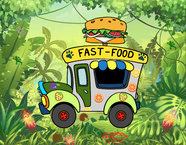 Food truck de hamburguesas